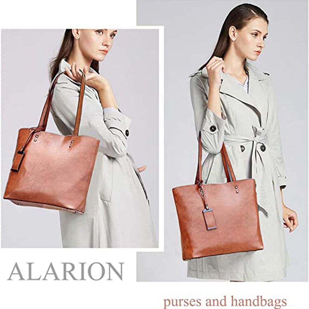 ALARION Women Top Handle Satchel Handbag JEC Shops LLC