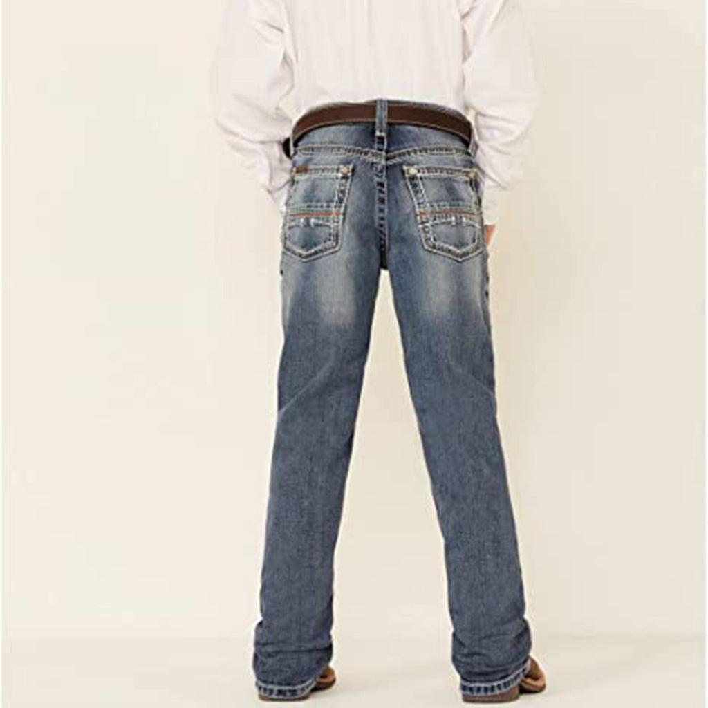 ARIAT Boys' Big B4 Relaxed Coltrane Boot Cut Jean JEC Shops LLC