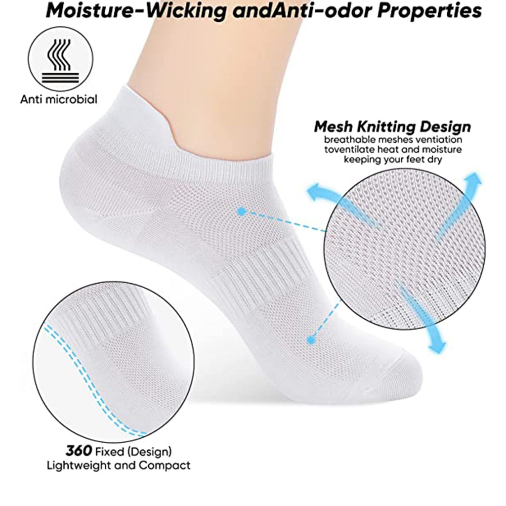 ATBITER Ankle Socks Women's Thin Athletic Running Low Cut No Show Socks JEC Shops LLC