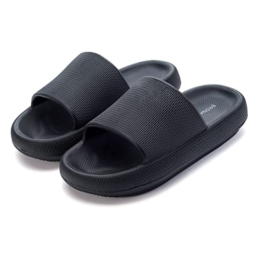 BRONAX Pillow Slides for Women and Men | Shower Slippers Bathroom Sandals | Extremely Comfy | Cushioned Thick Sole JEC Shops LLC