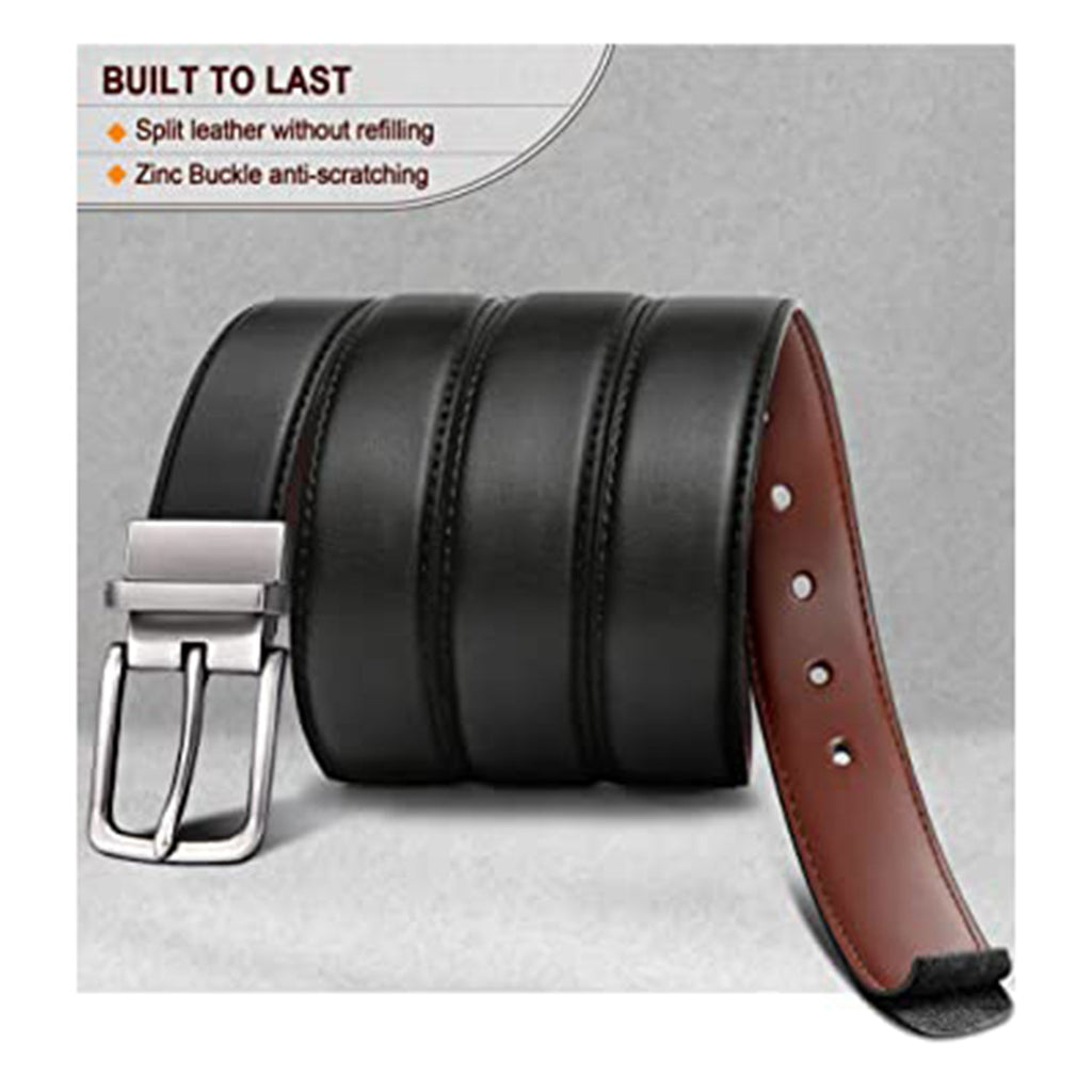 BULLIANT Men's Belt, Reversible Belt JEC Shops LLC