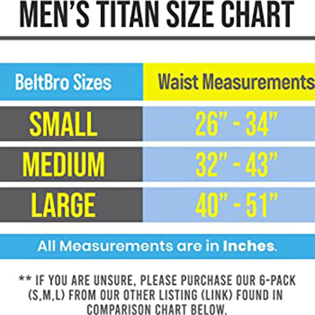 BeltBro Titan No Buckle Elastic Belt JEC Shops LLC