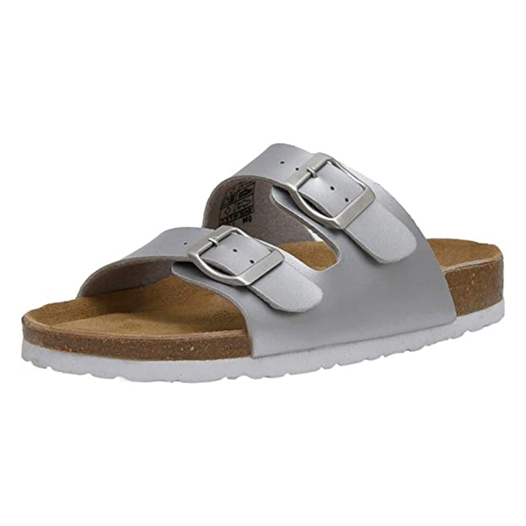 CUSHIONAIRE Women's Lane Cork Footbed Sandal JEC Shops LLC