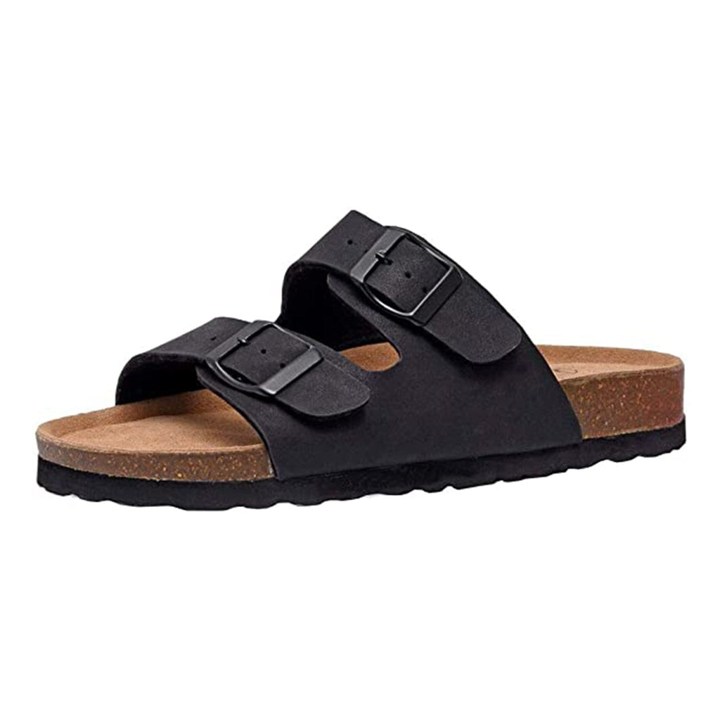 CUSHIONAIRE Women's Lane Cork Footbed Sandal JEC Shops LLC