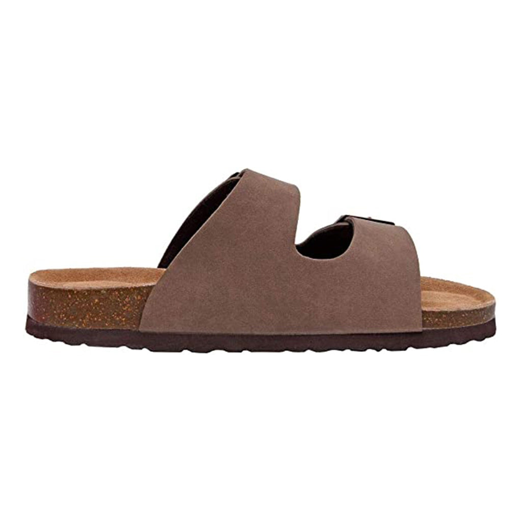 CUSHIONAIRE Women's Lane Cork Footbed Sandal JEC Shops LLC