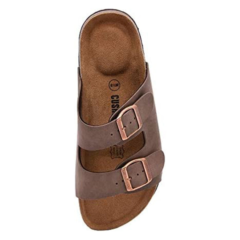 CUSHIONAIRE Women's Lane Cork Footbed Sandal JEC Shops LLC