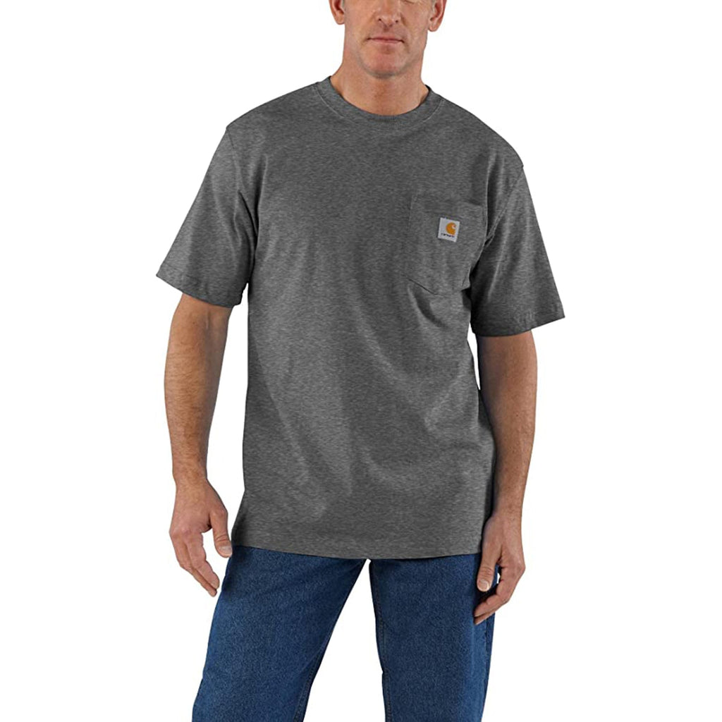 Carhartt Men's Loose Fit Heavyweight Short-Sleeve Pocket T-Shirt JEC Shops LLC