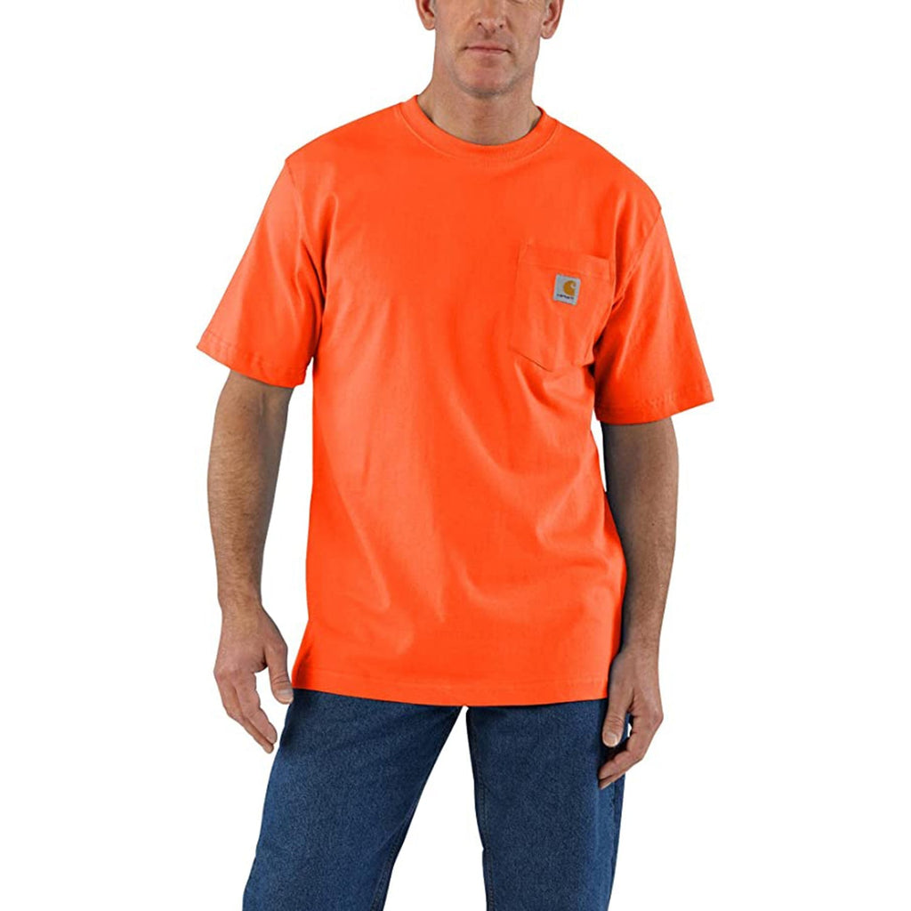 Carhartt Men's Loose Fit Heavyweight Short-Sleeve Pocket T-Shirt JEC Shops LLC