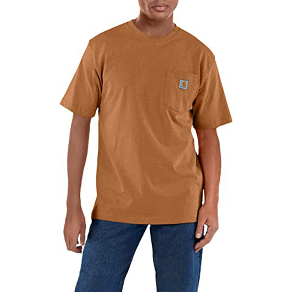 Carhartt Men's Loose Fit Heavyweight Short-Sleeve Pocket T-Shirt JEC Shops LLC