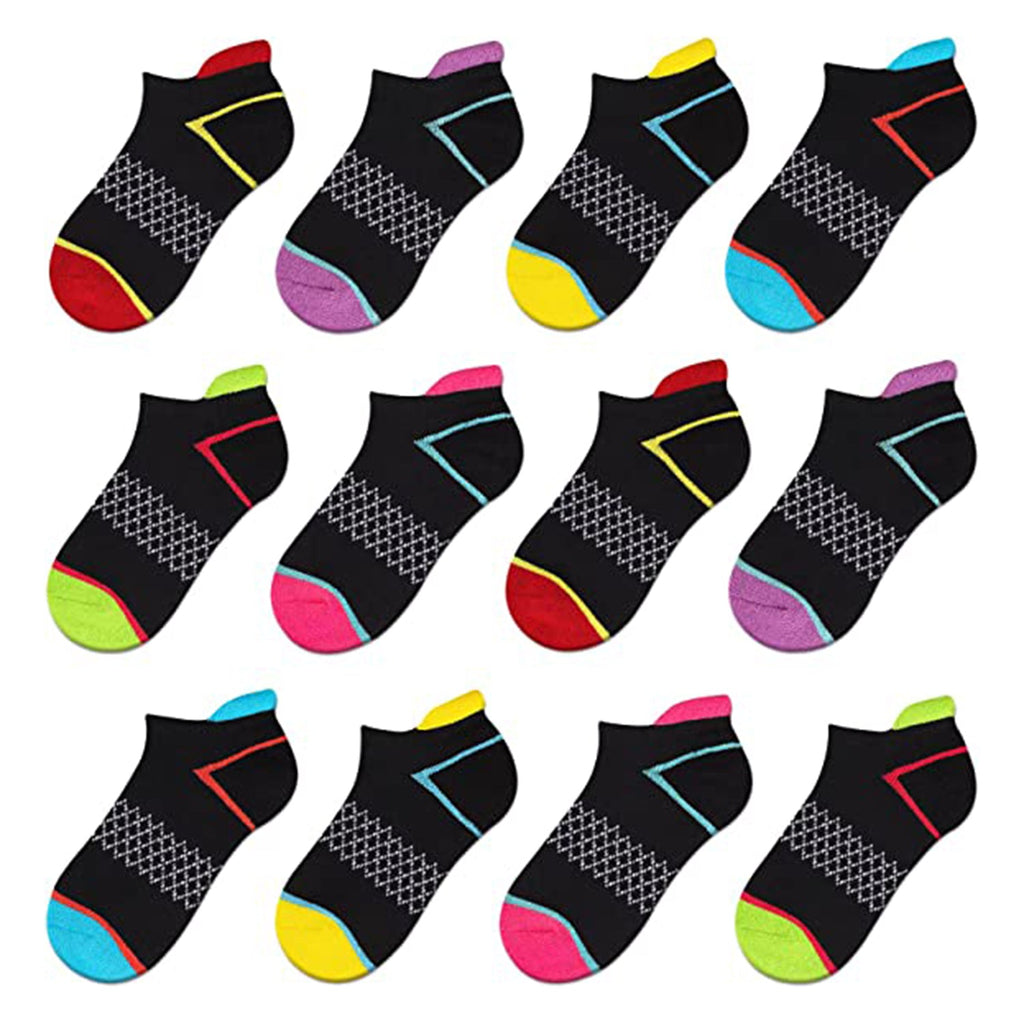 Comfoex 12 Pairs Girls Socks JEC Shops LLC