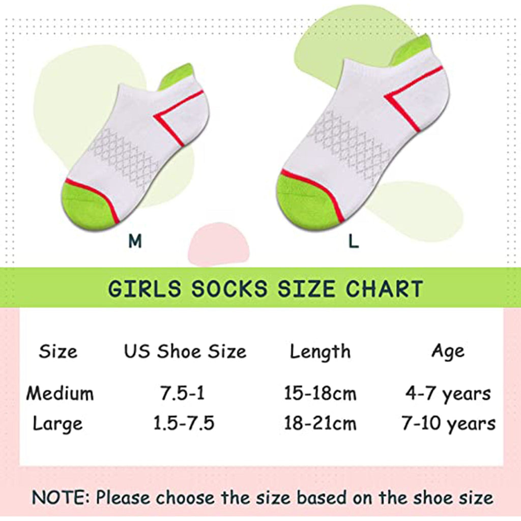 Comfoex 12 Pairs Girls Socks JEC Shops LLC