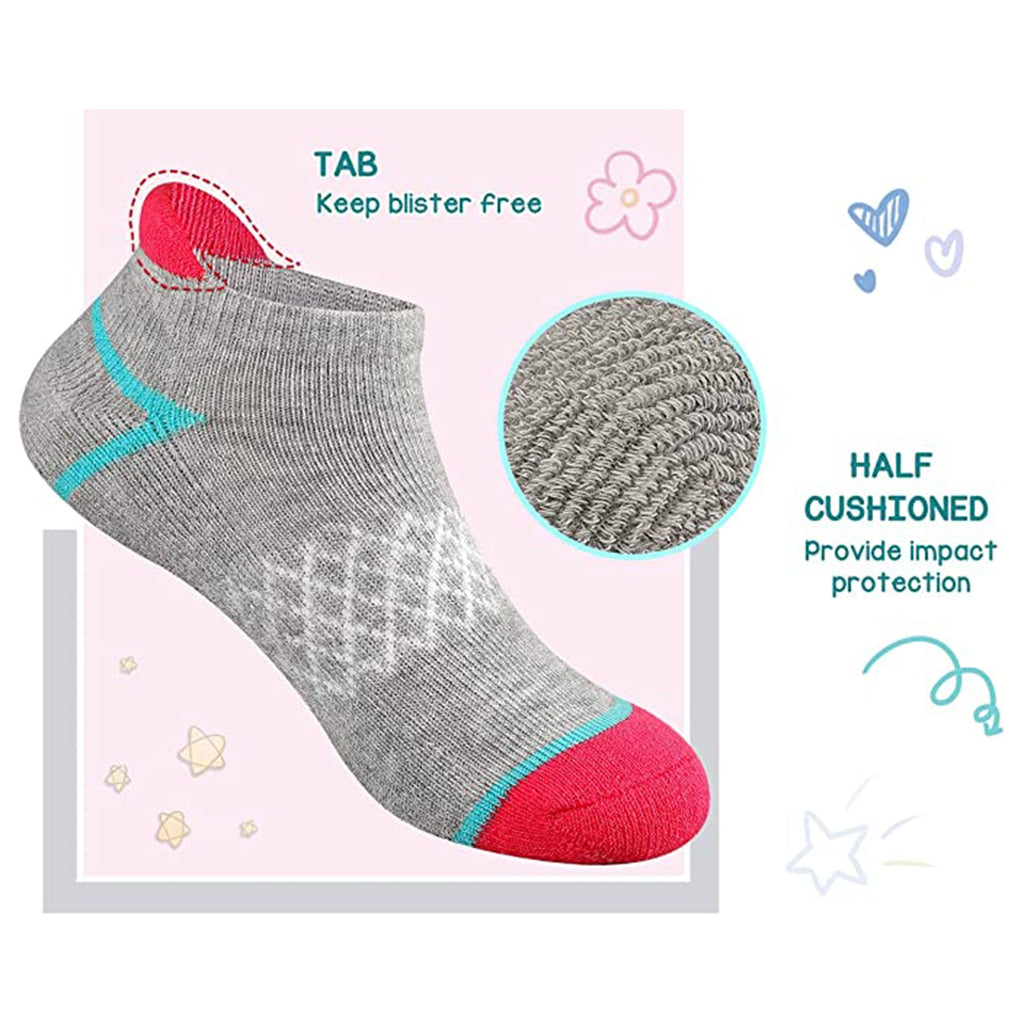 Comfoex 12 Pairs Girls Socks JEC Shops LLC