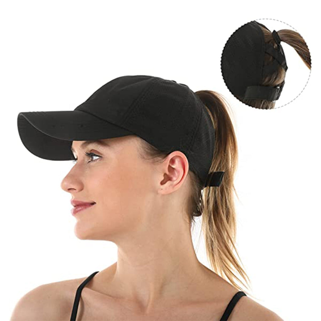 Criss Cross Ponytail Baseball Cap JEC Shops LLC