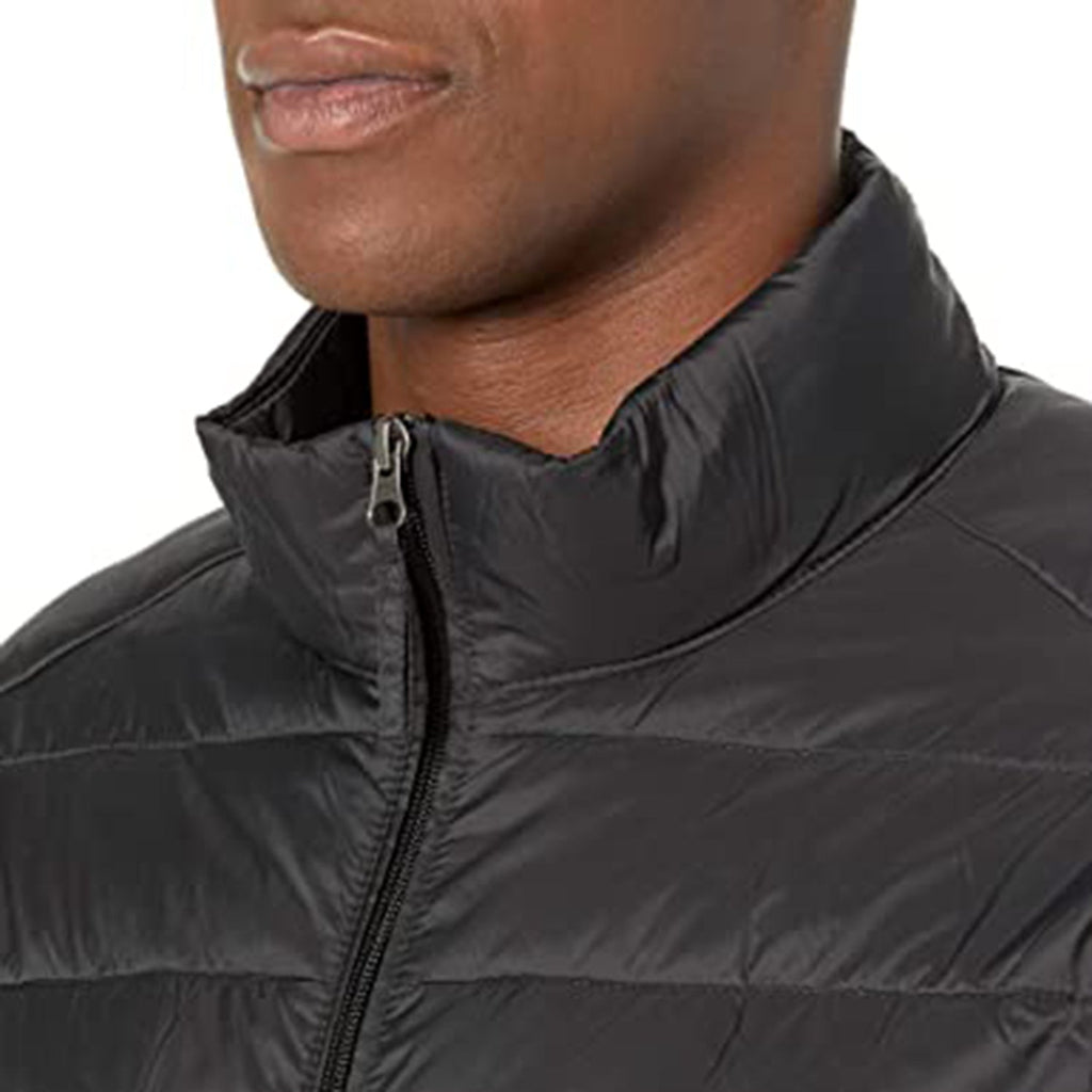 Essentials Men's Packable Lightweight Water-Resistant Puffer Jacket JEC Shops LLC