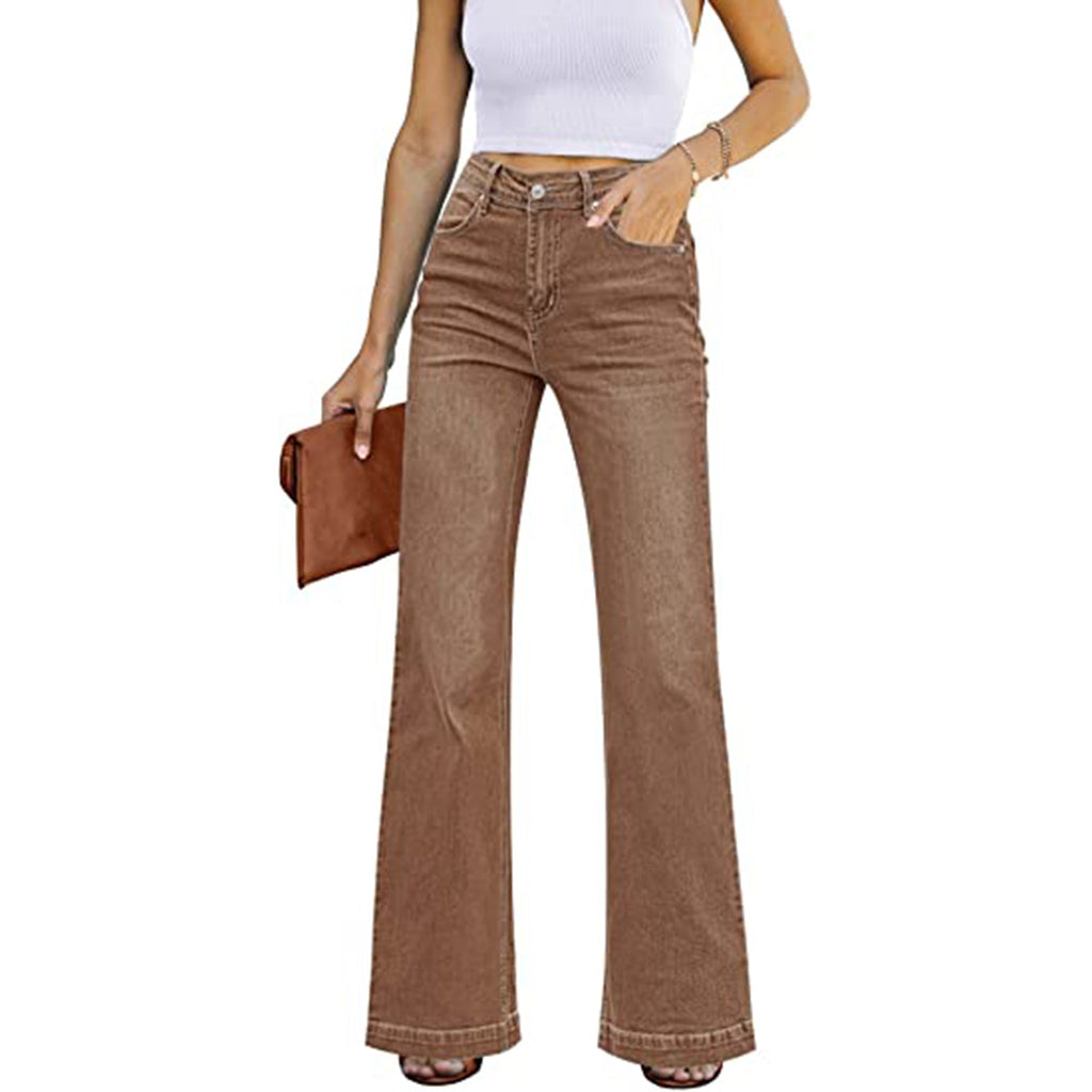 GRAPENT Womens Flare Jeans JEC Shops LLC