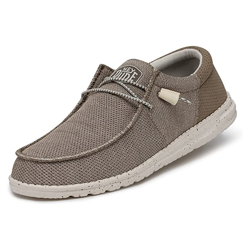 Hey Dude Men's Wally Sox Slate Multi Colors and Sizes | Men’s Shoes | Men's Lace Up Loafers | Comfortable & Light-Weight JEC Shops LLC