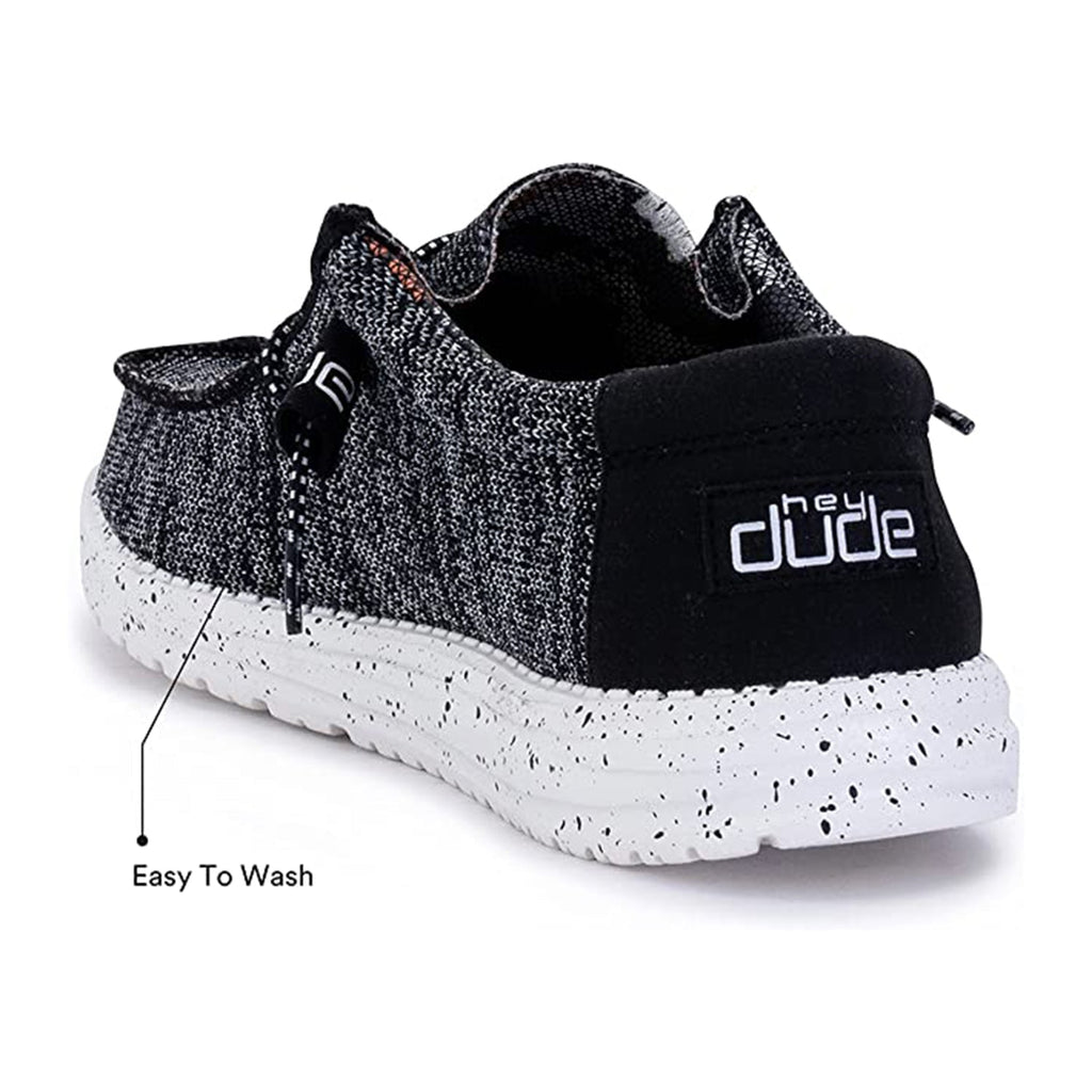 Hey Dude Men's Wally Sox Slate Multi Colors and Sizes | Men’s Shoes | Men's Lace Up Loafers | Comfortable & Light-Weight JEC Shops LLC