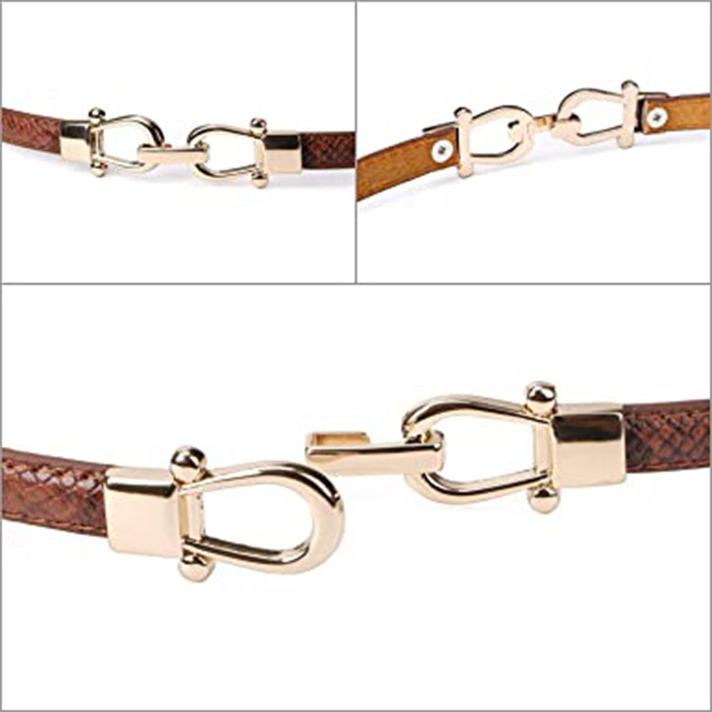 JASGOOD Leather Skinny Women Belt JEC Shops LLC