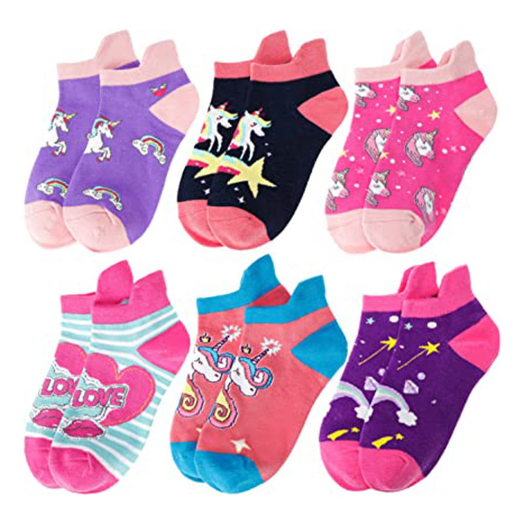 Kids Girls Unicorn Socks JEC Shops LLC