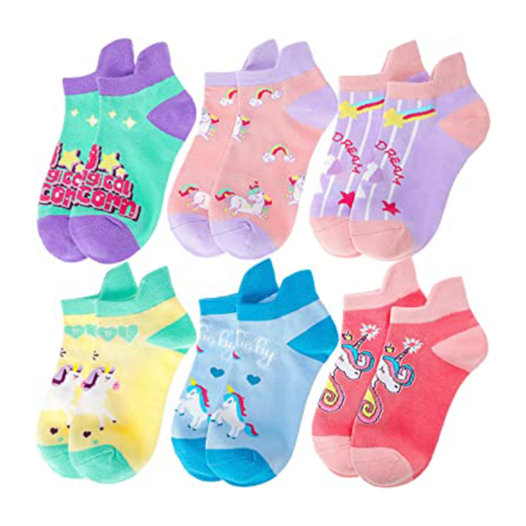 Kids Girls Unicorn Socks JEC Shops LLC