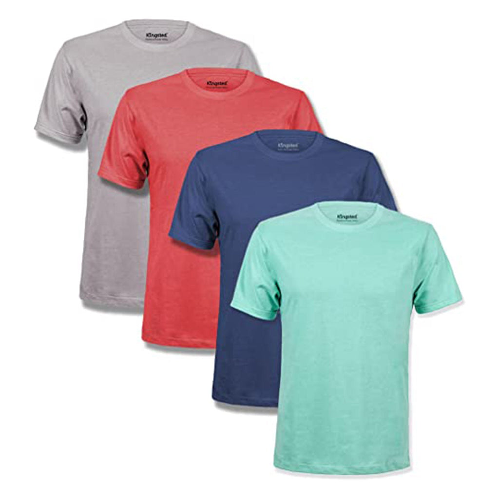 Kingsted T-Shirts for Men Pack - Royally Comfortable - Soft & Fresh Premium Fabric - Well-Crafted Classic Tee JEC Shops LLC