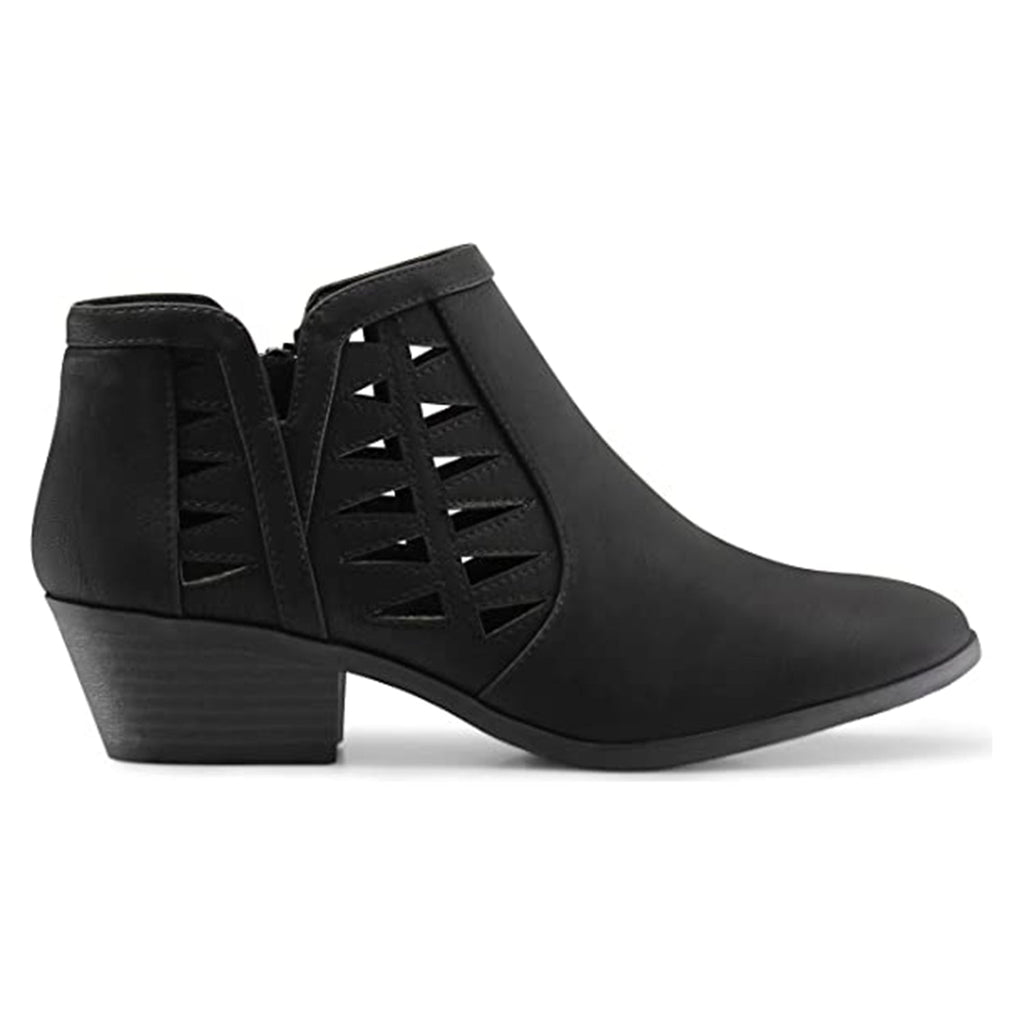 MARCOREPUBLIC Oslo Womens Perforated Cutout Chunky Shoes JEC Shops LLC