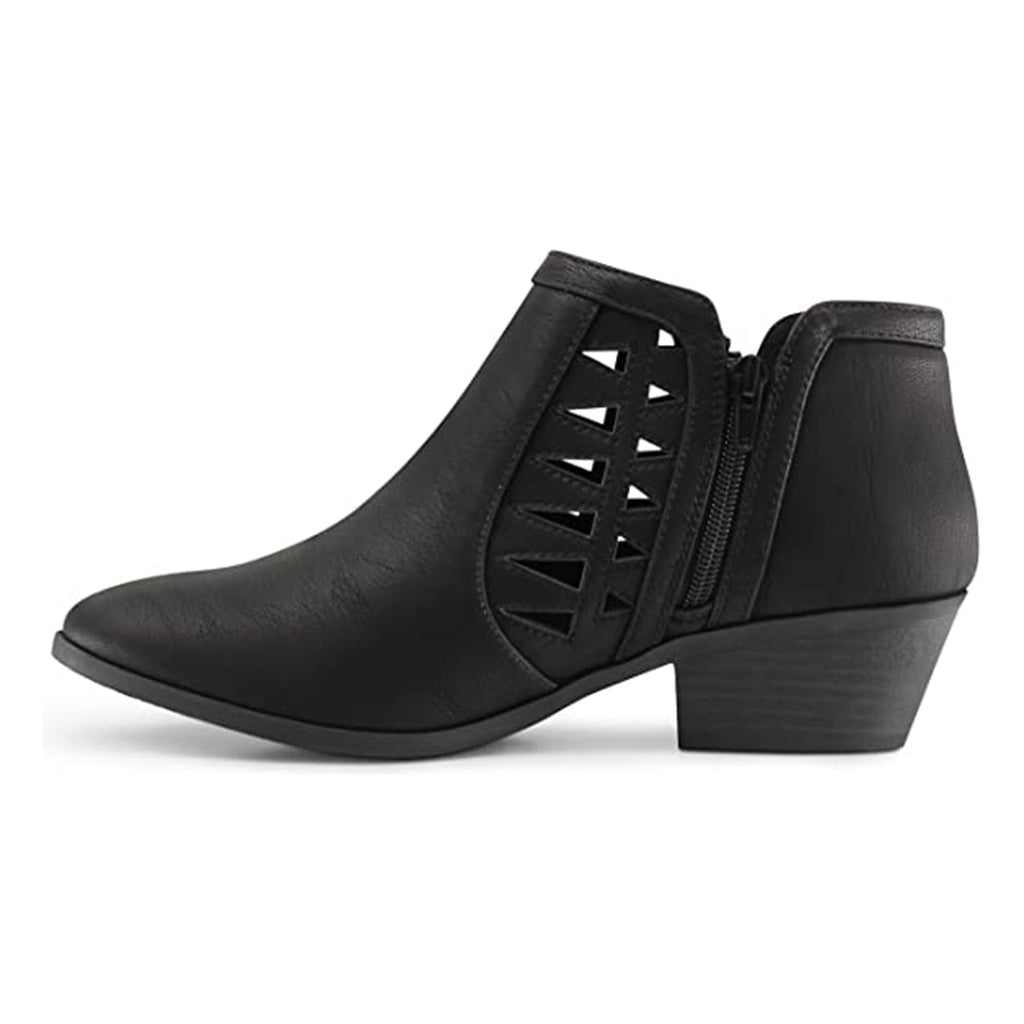 MARCOREPUBLIC Oslo Womens Perforated Cutout Chunky Shoes JEC Shops LLC