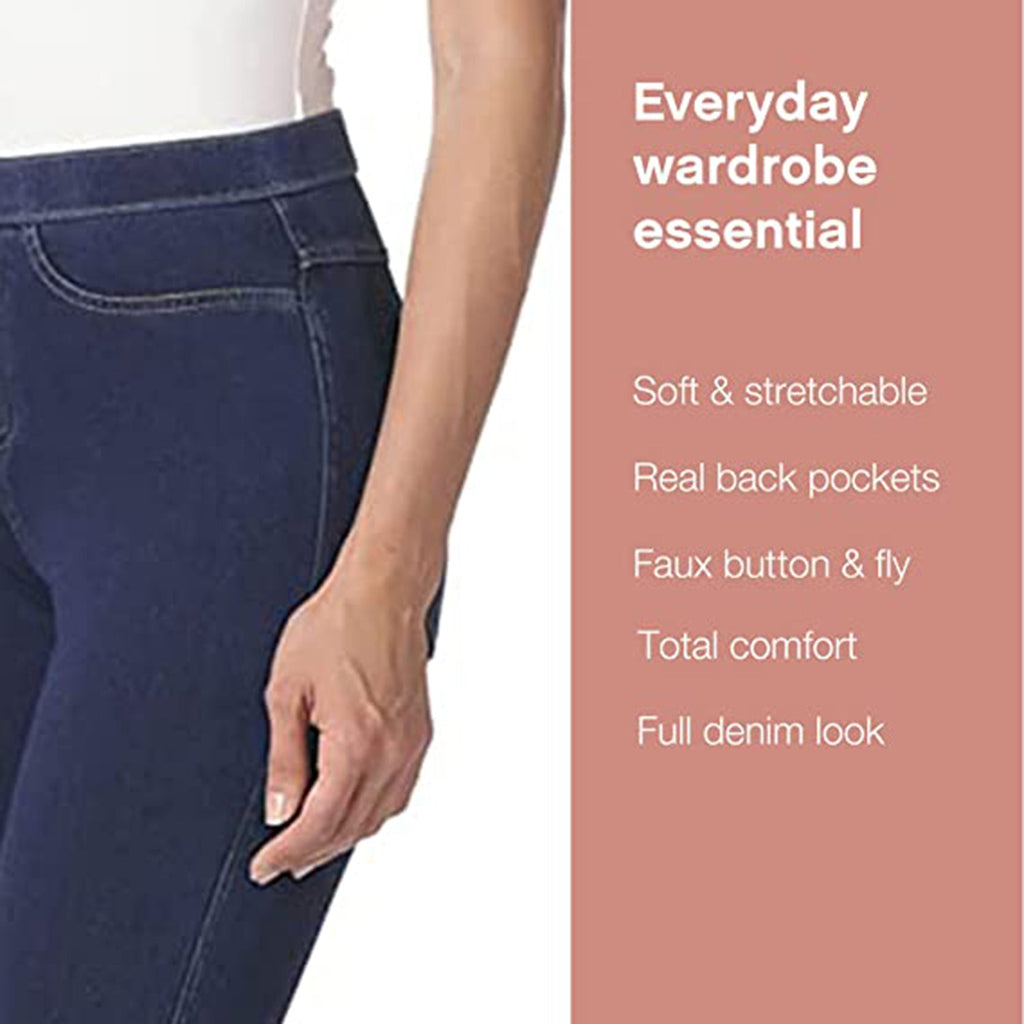 No Nonsense Women’s Classic Leggings with Back Pockets JEC Shops LLC