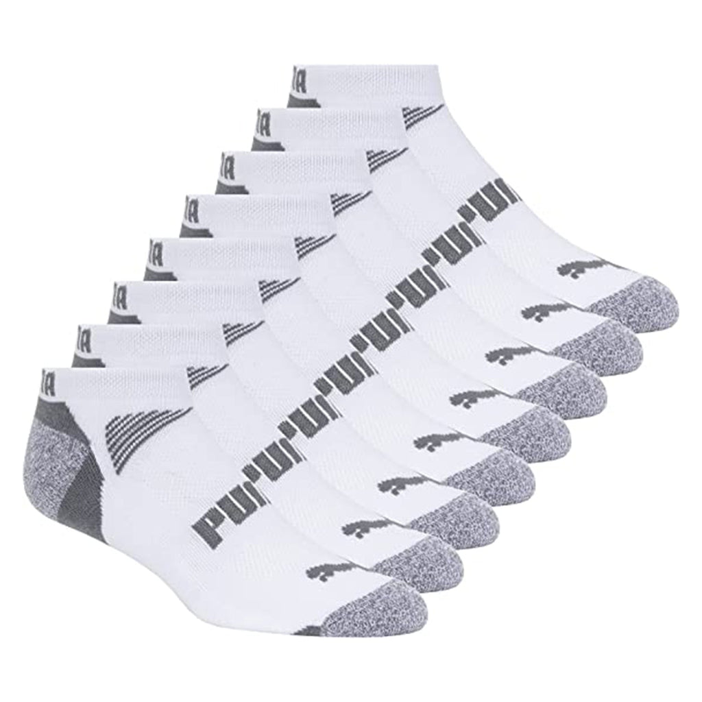 PUMA Men's 8 Pack Low Cut Socks JEC Shops LLC