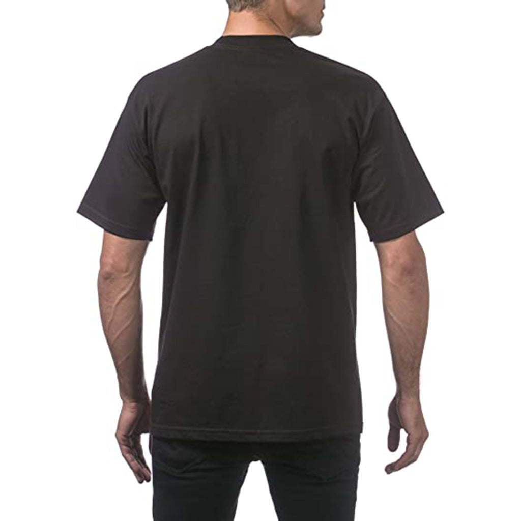 Pro Club Men's Heavyweight Cotton Short Sleeve Crew Neck T-Shirt JEC Shops LLC