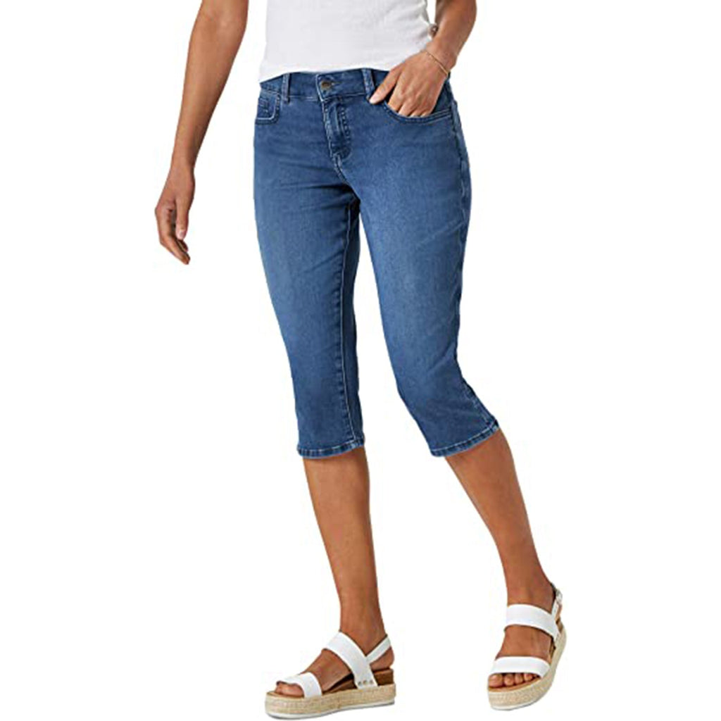 Riders by Lee Indigo Women's Ultra Soft Denim Capri JEC Shops LLC