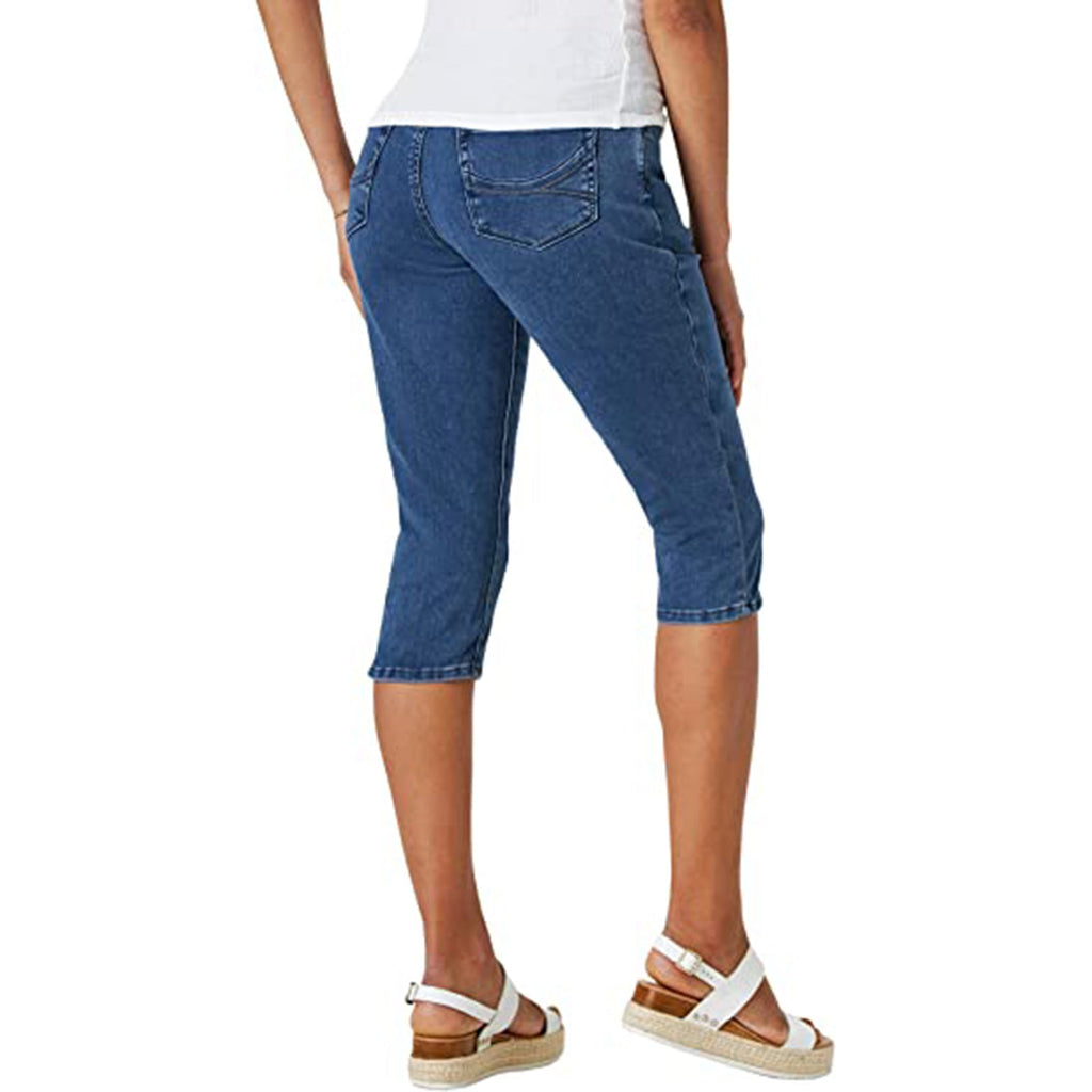 Riders by Lee Indigo Women's Ultra Soft Denim Capri JEC Shops LLC