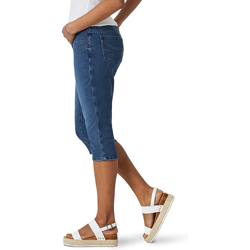 Riders by Lee Indigo Women's Ultra Soft Denim Capri JEC Shops LLC