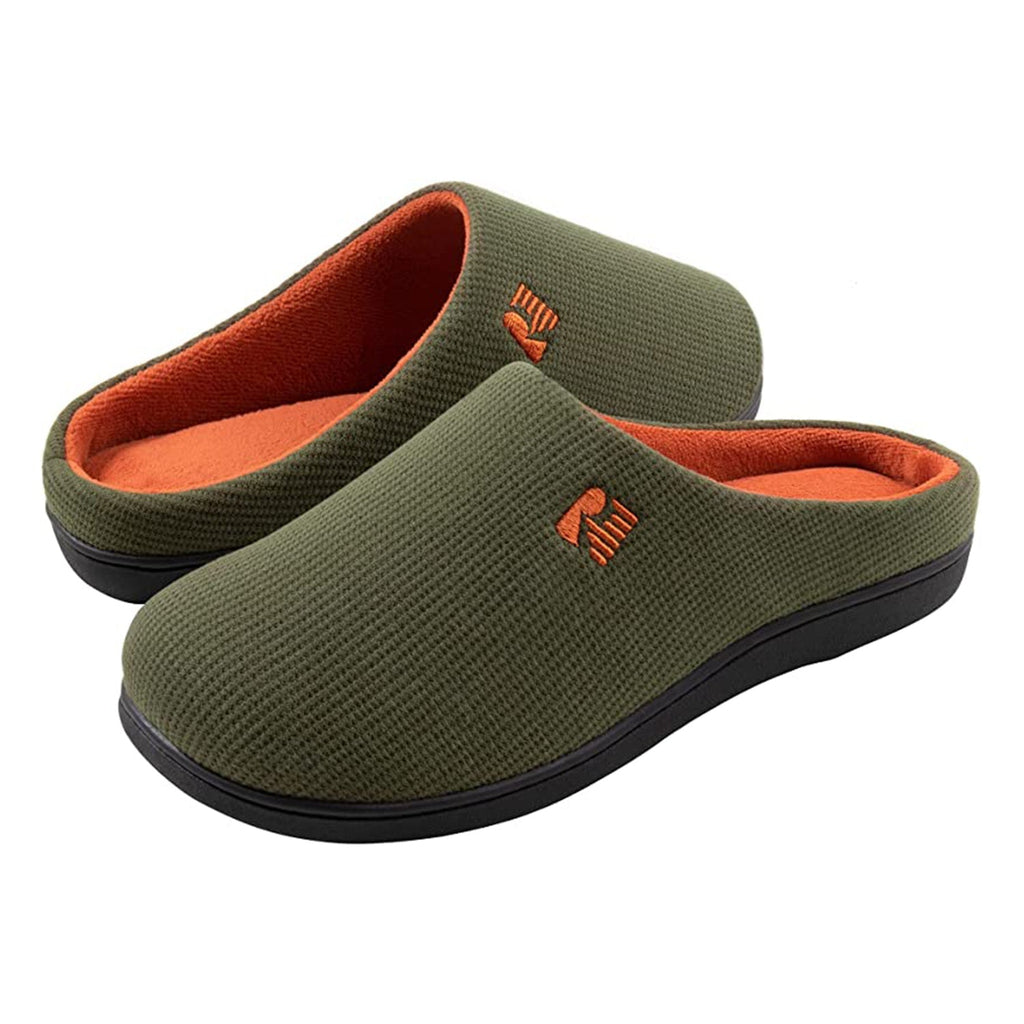 RockDove Men's Original Two-Tone Memory Foam Slipper JEC Shops LLC