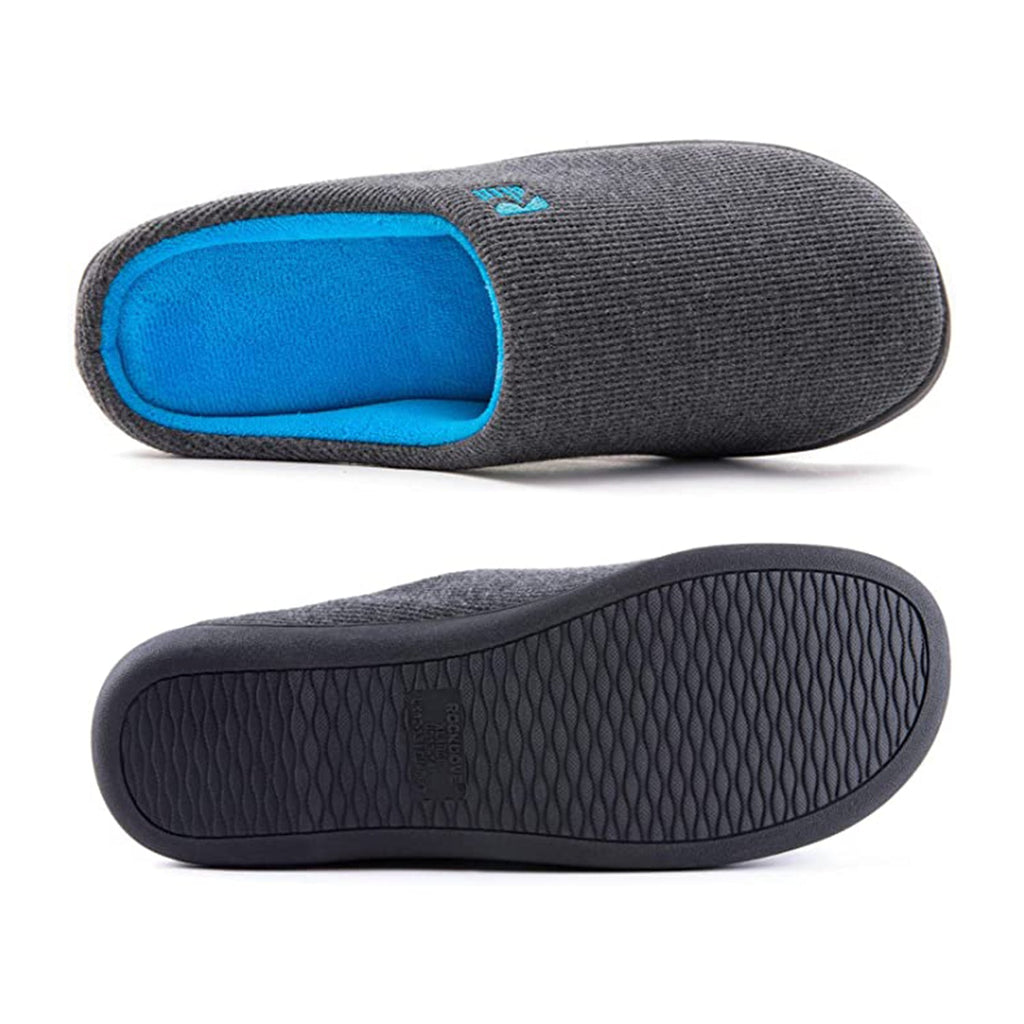 RockDove Men's Original Two-Tone Memory Foam Slipper JEC Shops LLC