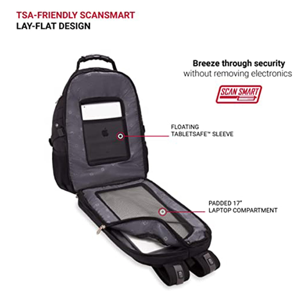 SwissGear 1900 Scansmart TSA 17-Inch Laptop Backpack JEC Shops LLC