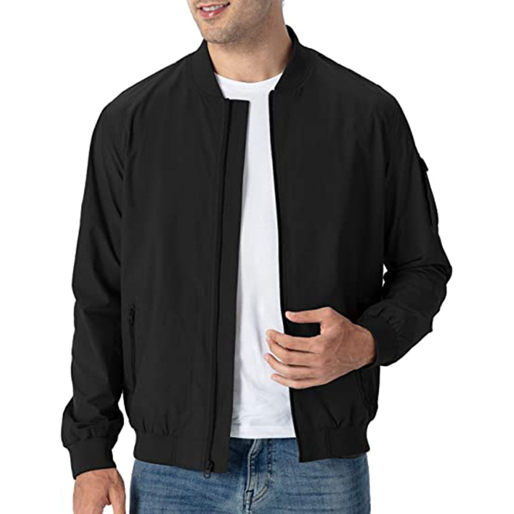 TBMPOY Men's Windproof Bomber Jacket JEC Shops LLC