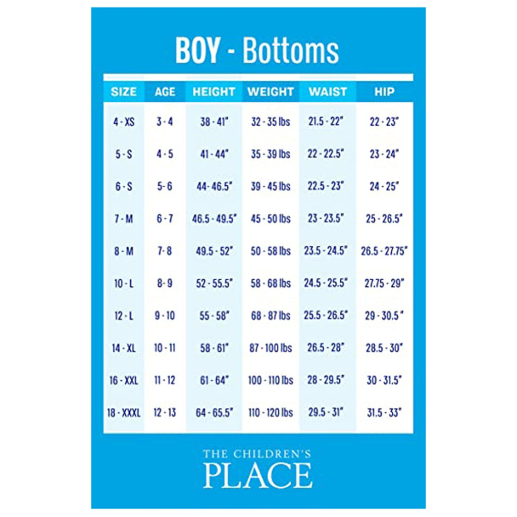 The Children's Place Boys' Basic Bootcut Jeans 4-Pack JEC Shops LLC