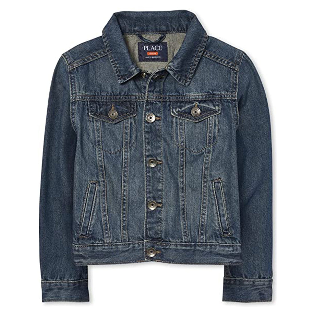 The Children's Place Boys' Denim Jacket JEC Shops LLC