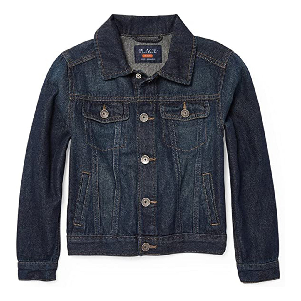 The Children's Place Boys' Denim Jacket JEC Shops LLC