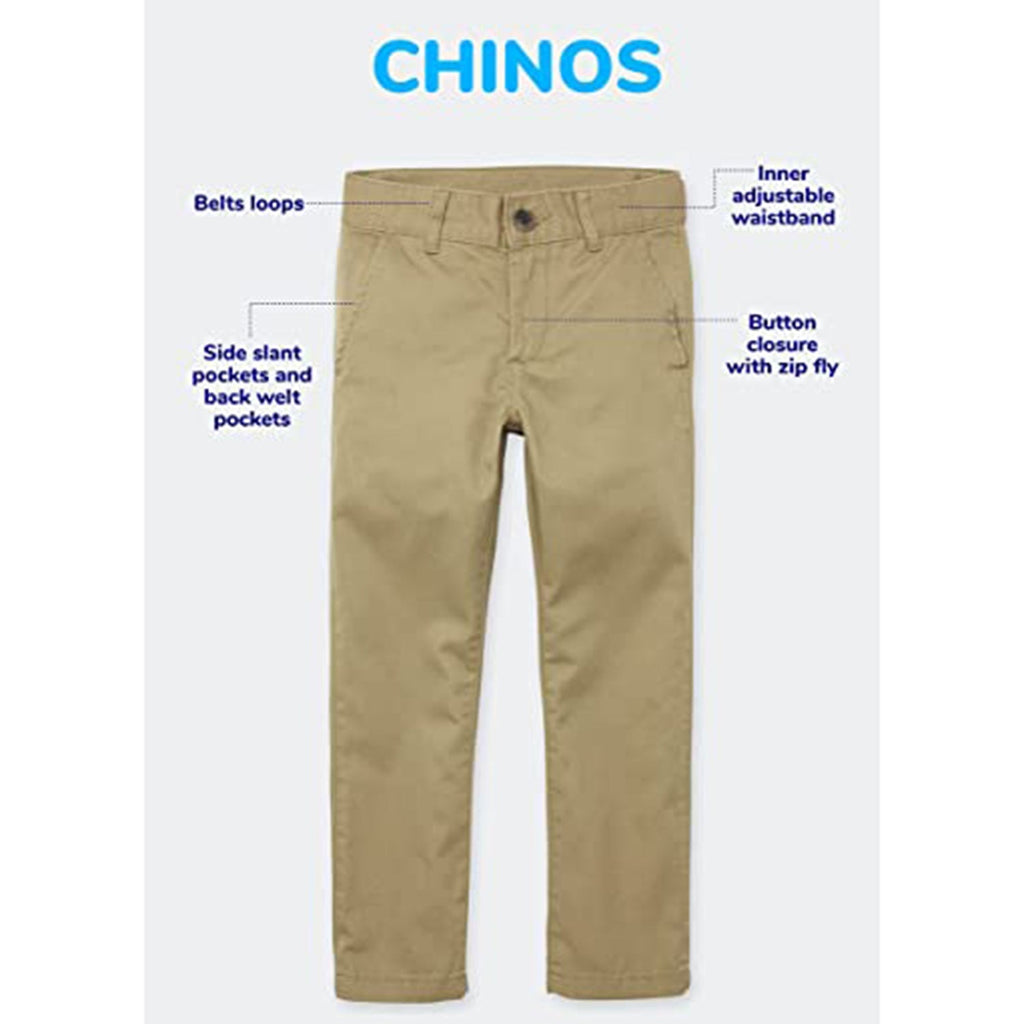 The Children's Place Boys' Husky Stretch Skinny Chino Pants JEC Shops LLC