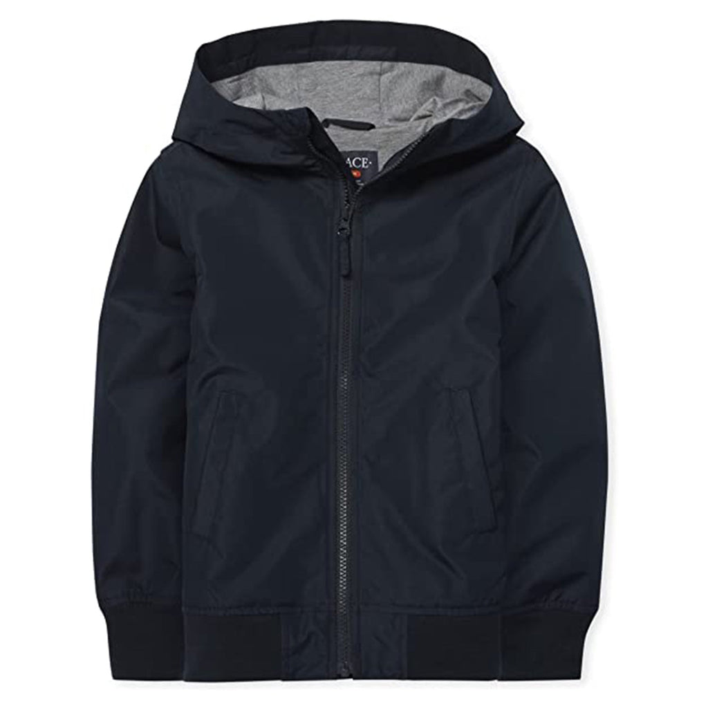 The Children's Place Boys' Uniform Windbreaker Jacket JEC Shops LLC