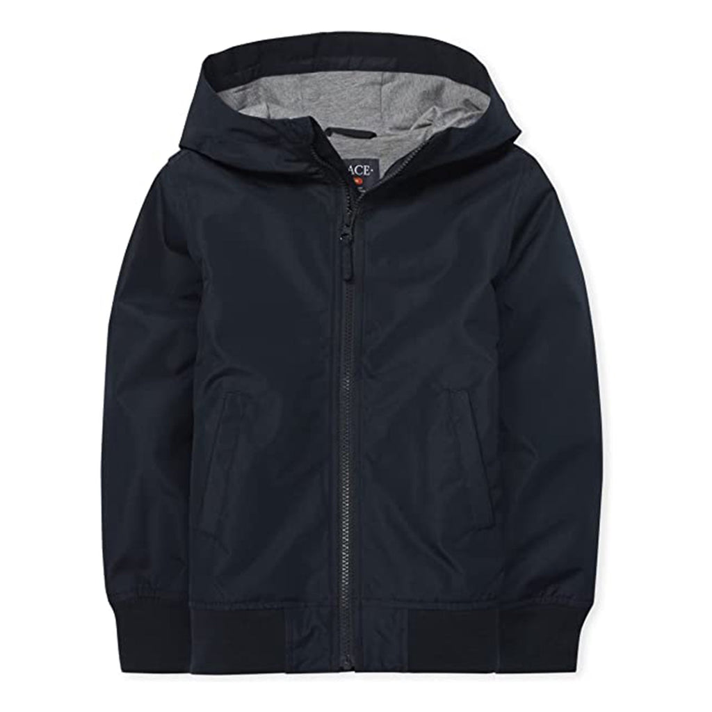 The Children's Place Boys' Uniform Windbreaker Jacket JEC Shops LLC