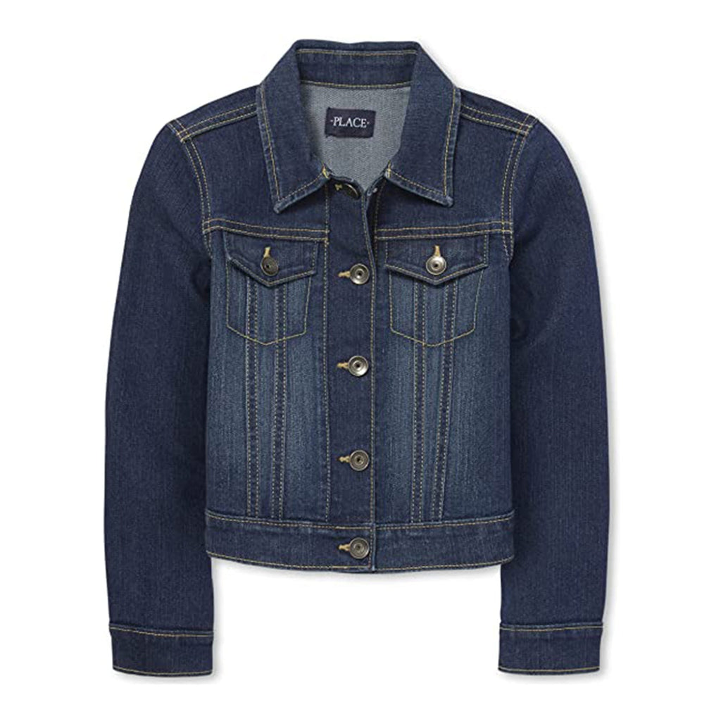 The Children's Place Girls' Denim Jacket JEC Shops LLC