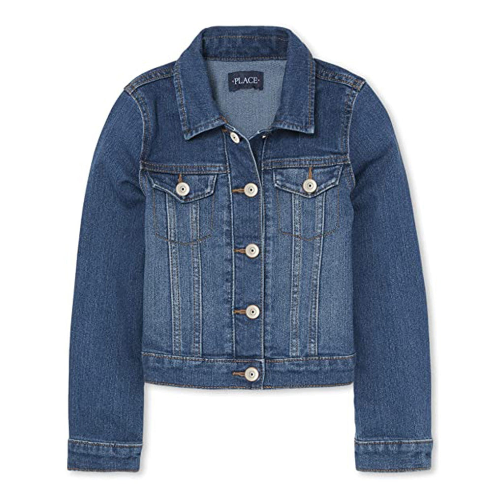 The Children's Place Girls' Denim Jacket JEC Shops LLC