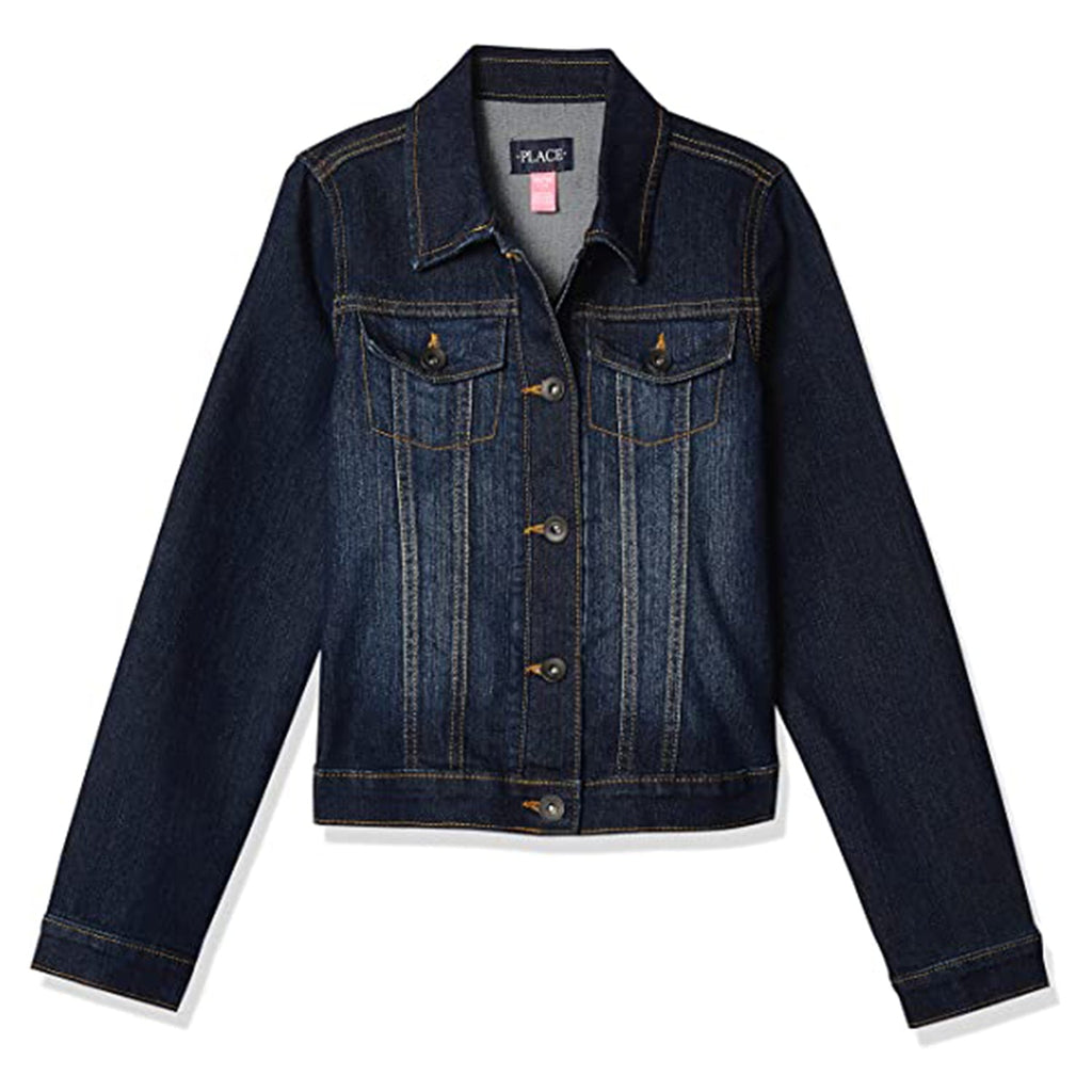 The Children's Place Girls' Denim Jacket JEC Shops LLC