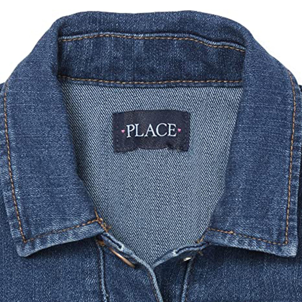 The Children's Place Girls' Denim Jacket JEC Shops LLC