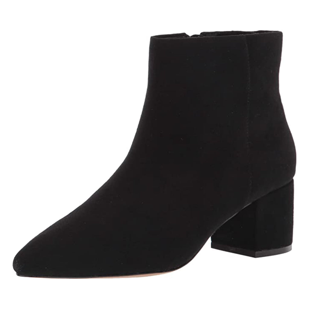 The Drop Women's Jessi Side-Zip Block Heel Ankle Boot JEC Shops LLC