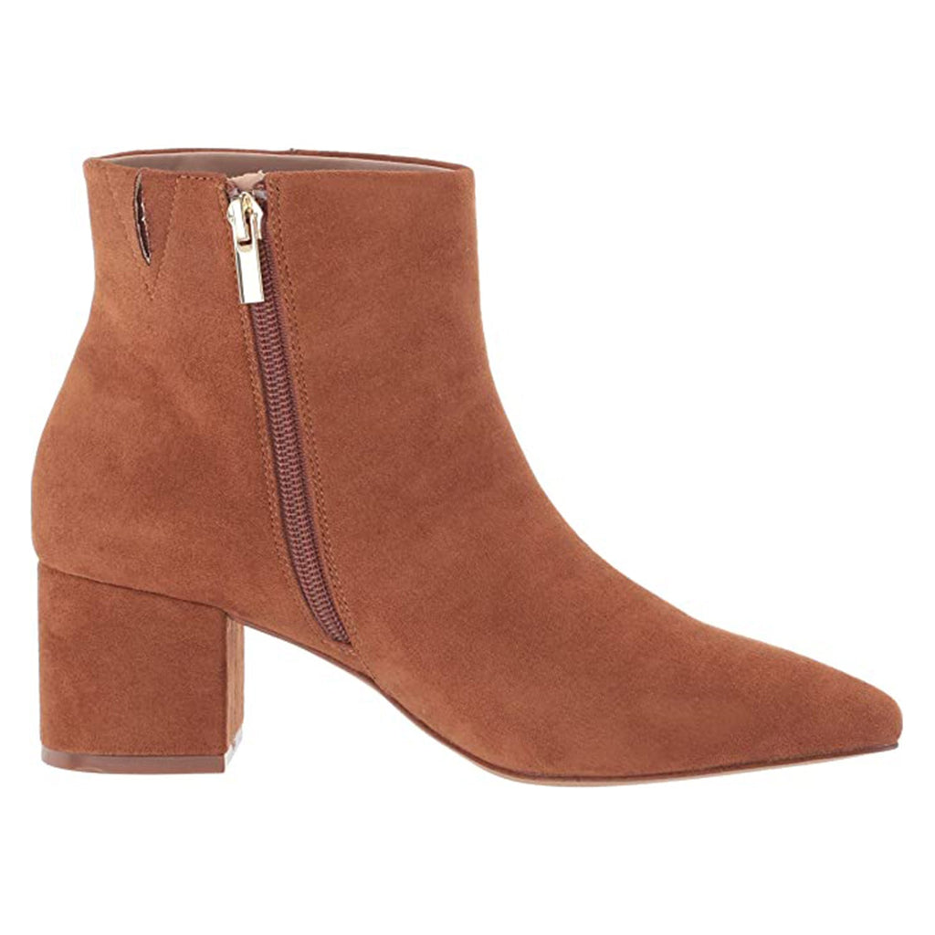 The Drop Women's Jessi Side-Zip Block Heel Ankle Boot JEC Shops LLC