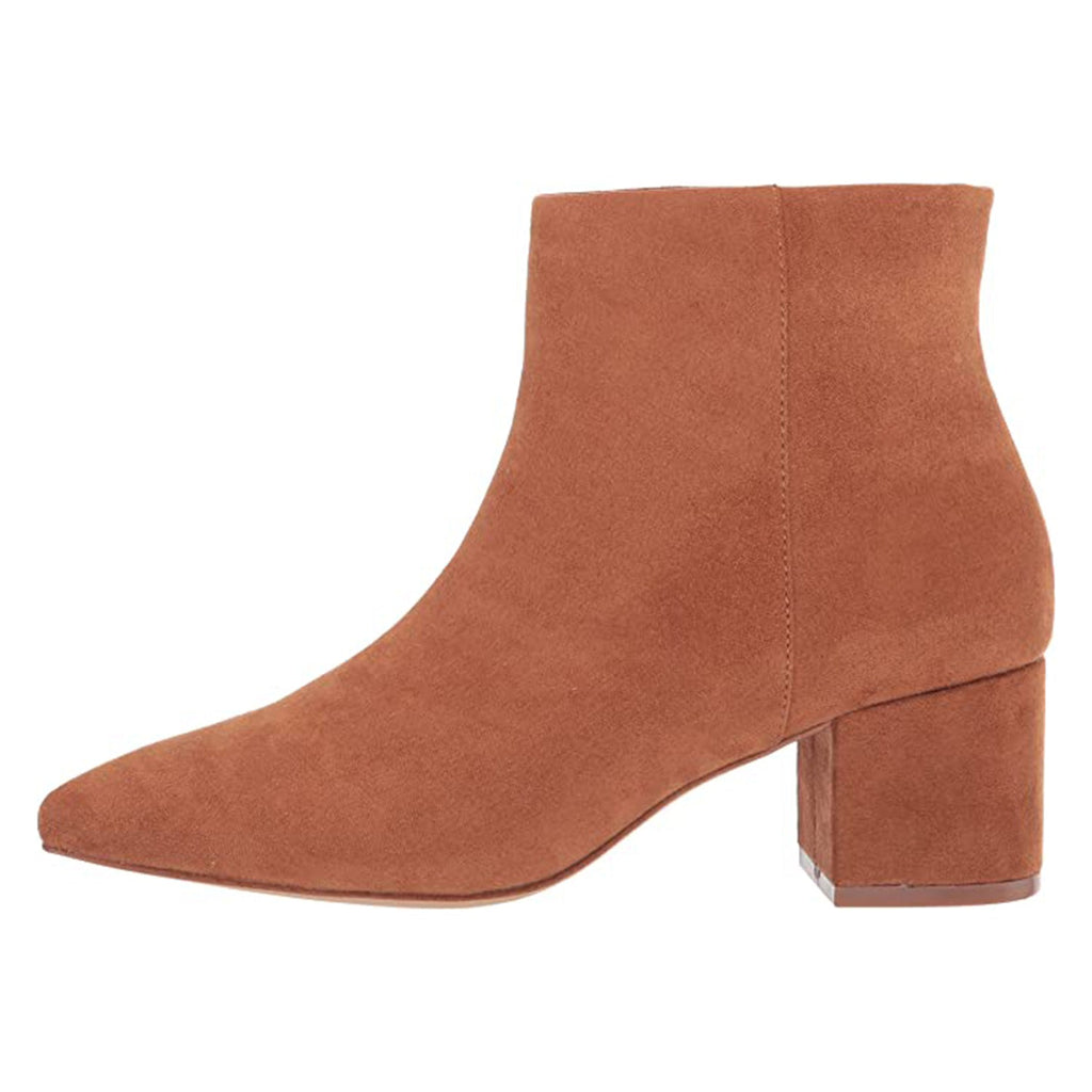 The Drop Women's Jessi Side-Zip Block Heel Ankle Boot JEC Shops LLC